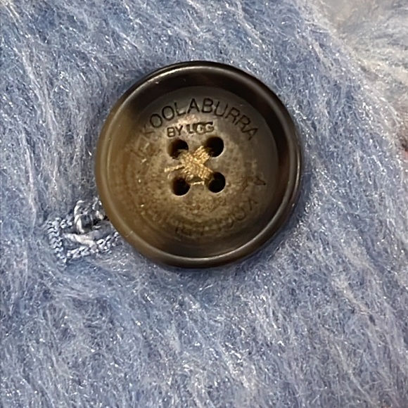 KOOLABURRA by UGG NWT XXL Midi Coat Dusty Sky Blue Plaid Removable Sherpa Collar - Picture 14 of 16